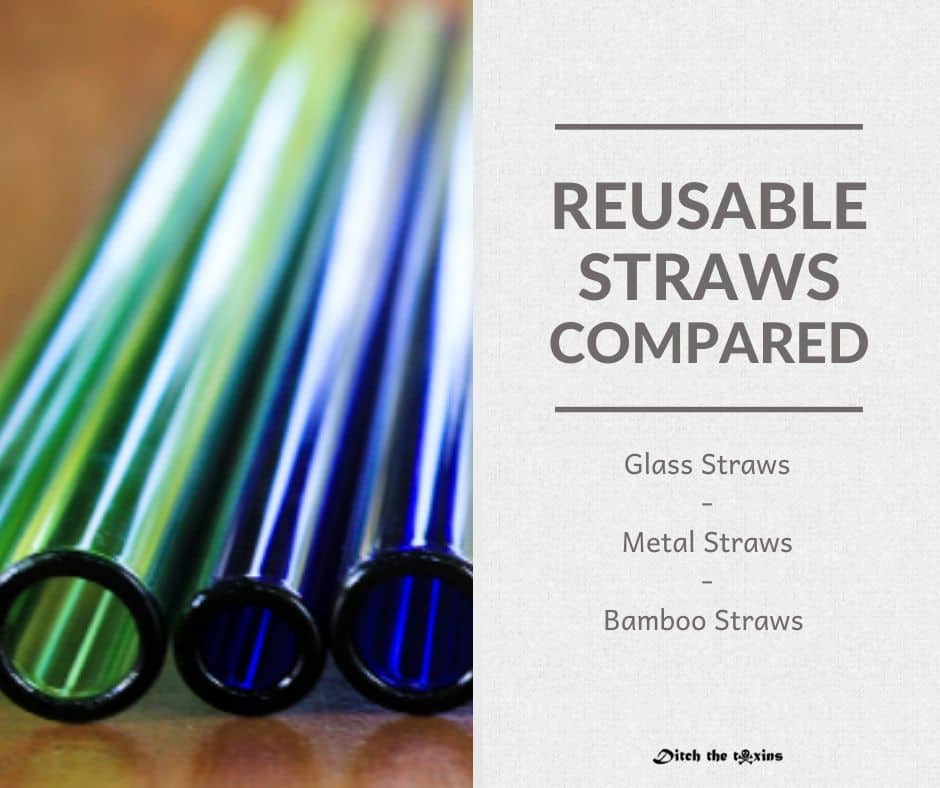 Clear Glass Straws Shatter Resistant, Long Glass Straws Thick